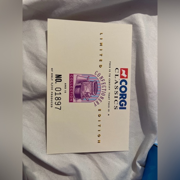 Vintage 1997 Corgi Classics Limited Leicester, LE3 2RL, Great Britain - Picture 5 of 6